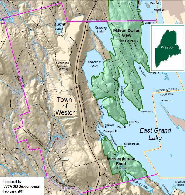 Weston Map
